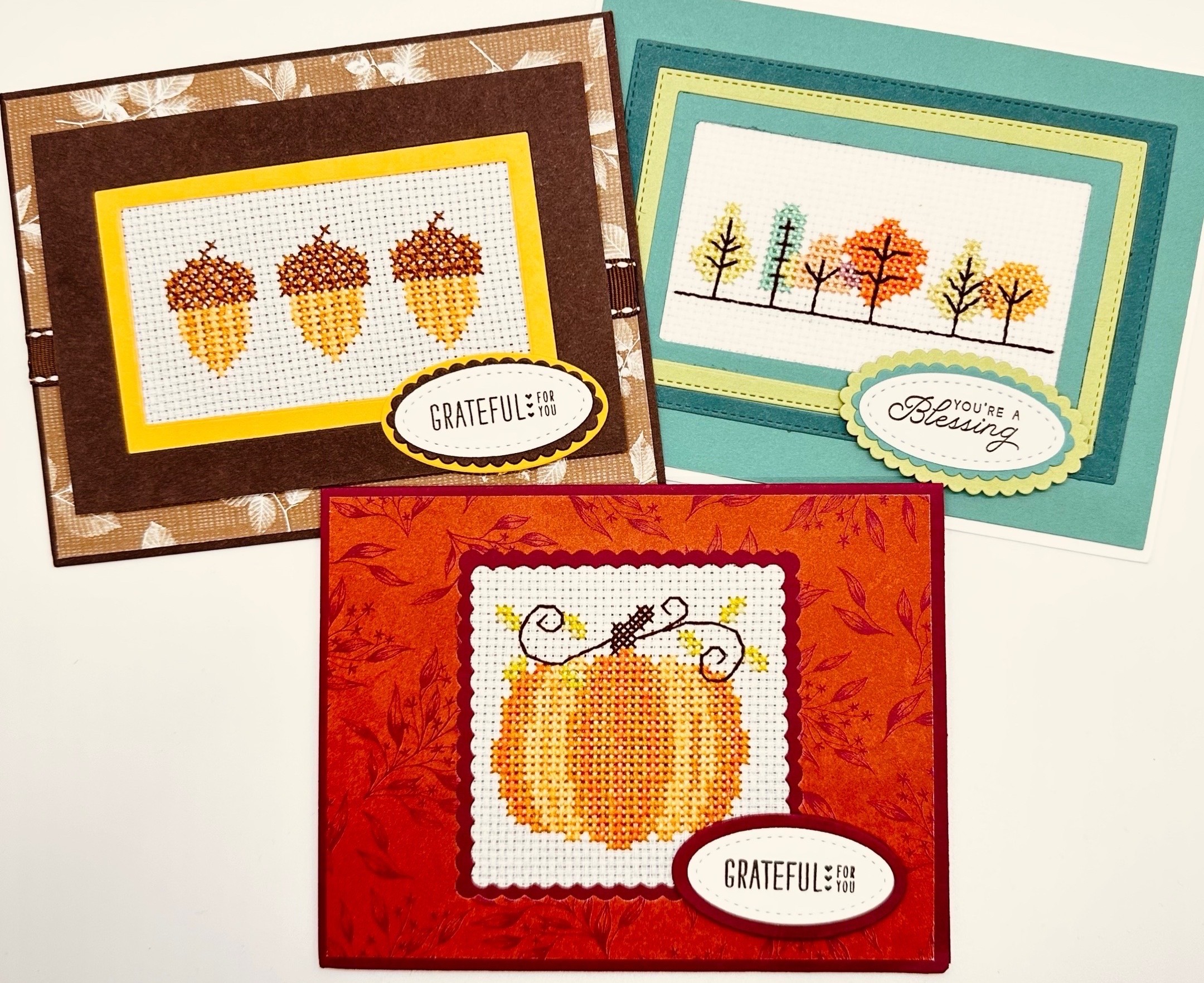 Sending Handmade Autumn Cards with a Twist