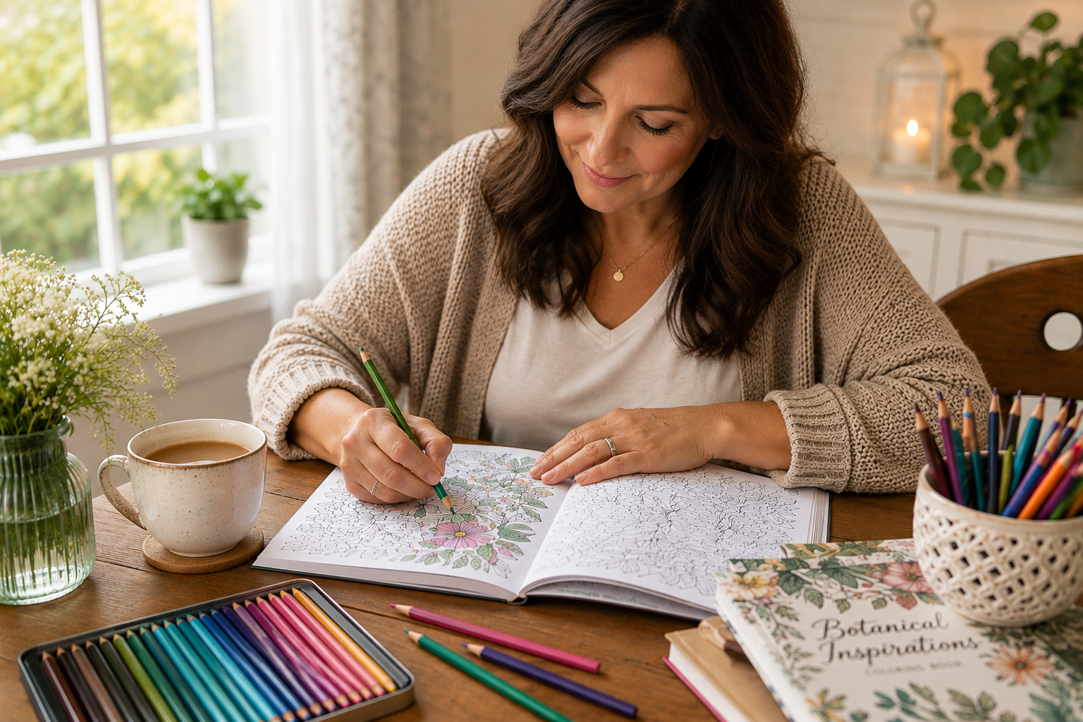 Adult Coloring Books: Creativity Without Pressure